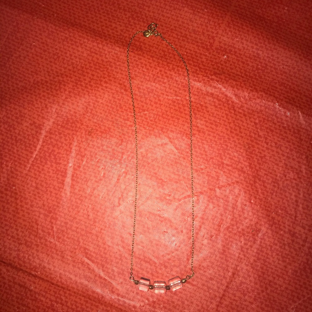 Gorjana necklace with lucite beads